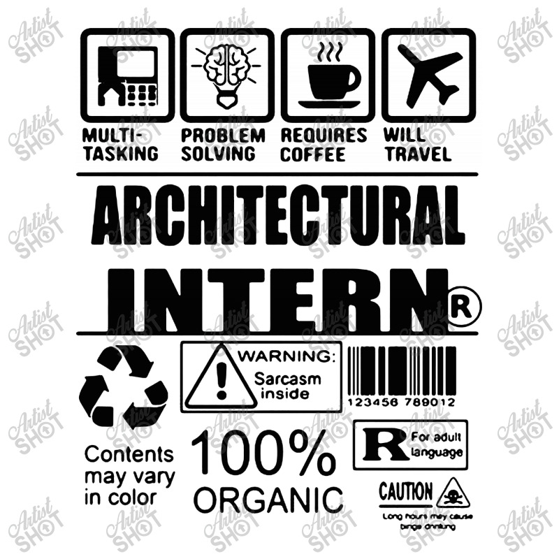 Architectural Intern Contents Cub Paper Bag - 8 X 4 1/2 X 10 1/4 | Artistshot