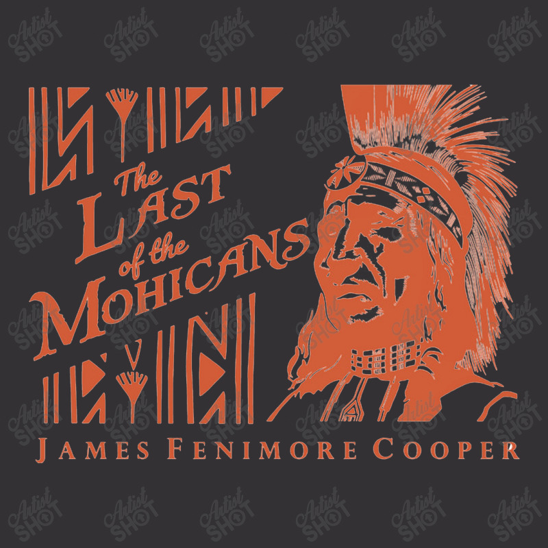 The Last Of The Mohicans Cover Tribute   American Literature Vintage Hoodie | Artistshot