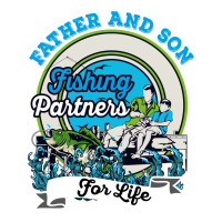 Father And Son Fishing Partners For Life Cub Paper Bag - 8 X 4 1/2 X 10 1/4 | Artistshot