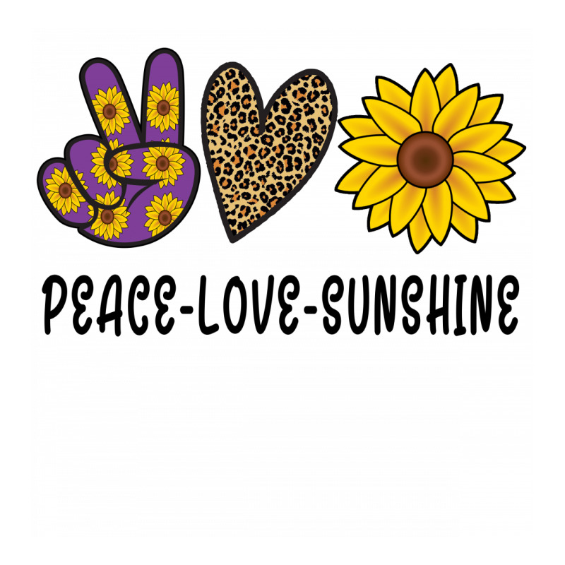 Peace Love Sunshıne Debie Paper Bag - 10 X 5 X 13 | Artistshot