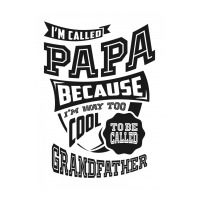 Too Cool For Papa Debie Paper Bag - 10 X 5 X 13 | Artistshot