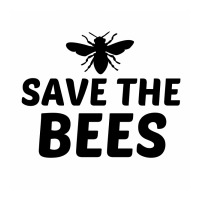 Save The Bees Double Wine Paper Bag - 6 1/2 X 3 1/2 X 12 3/8 | Artistshot