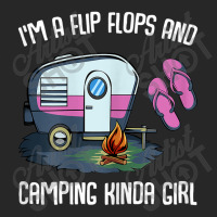 I M A Flip Flops And Camping Kinda Girl Men's T-shirt Pajama Set | Artistshot