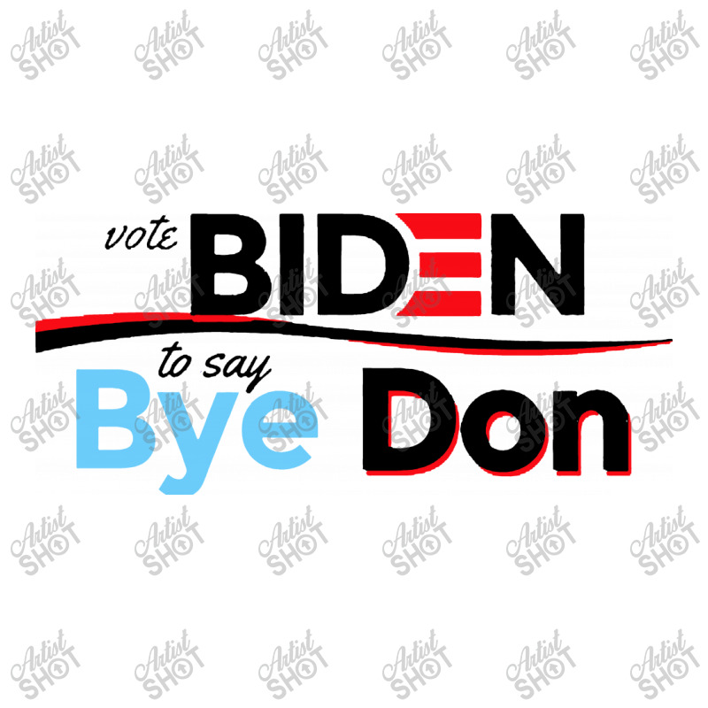 Vote Biden To Say Bye Don Quotes Jumbo Paper Bag - 18 X 7 X 18 3/4 | Artistshot