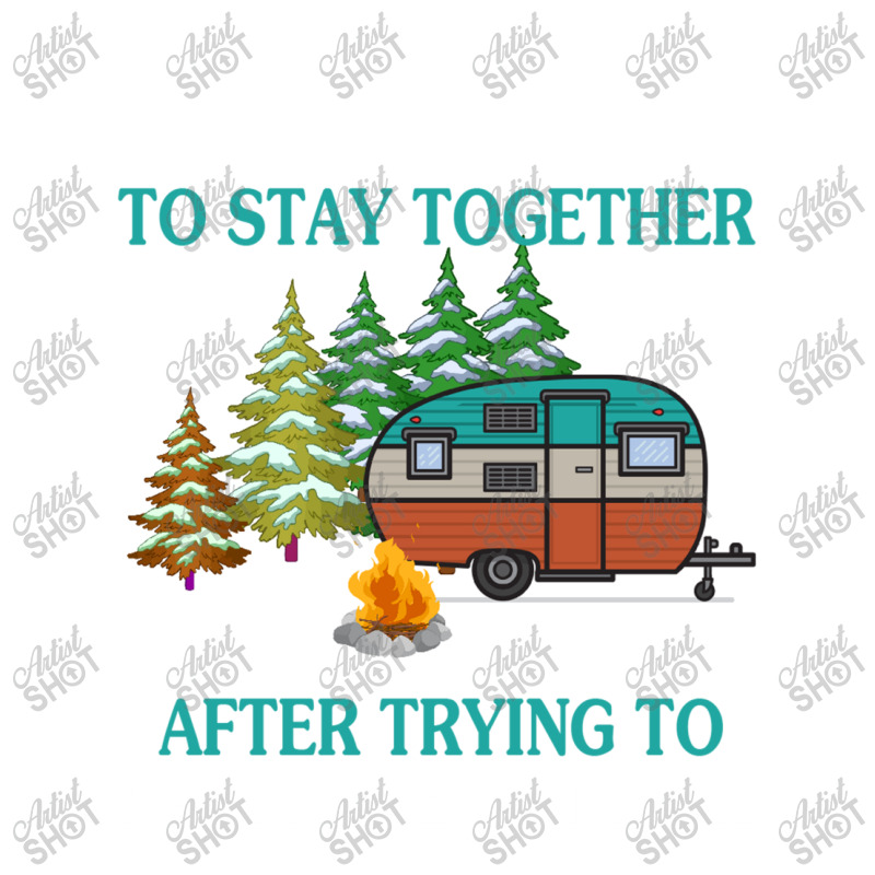 Love Is To Stay Together After Trying To Park The Camper   Creative Mart Paper Bag -13 X 7 X 17 | Artistshot