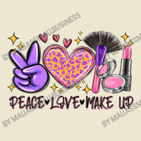 Peace Love Make Up Cropped Hoodie | Artistshot