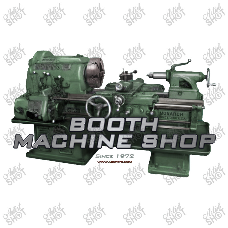 Booth Machine Shop Forrest Green (fashion Fit Tee) Queen Paper Bag - 16 X 6 X 19 1/4 | Artistshot