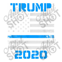 Trump 2020 Police Star Paper Bag - 13 X 7 X 13 | Artistshot