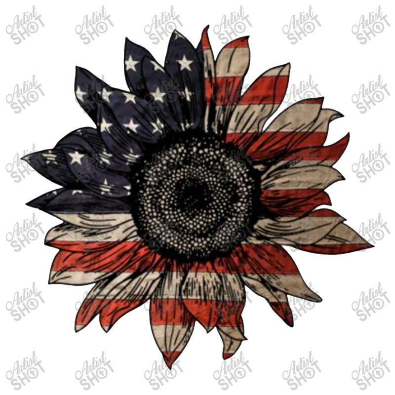 American Sunflower Star Paper Bag - 13 X 7 X 13 | Artistshot