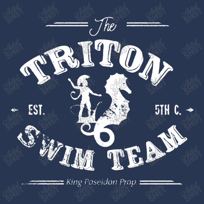 Triton Swim Team,  Swimming Men Denim Jacket by suramadukara | Artistshot