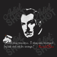 Vincent Price Quote   Vincent Price T-shirt | Artistshot