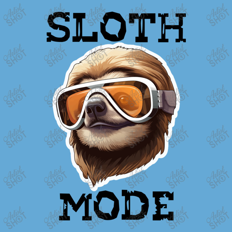 Sloth Wearing Ski Goggles - Sloth Mode Basic T-shirt by velvetroom | Artistshot