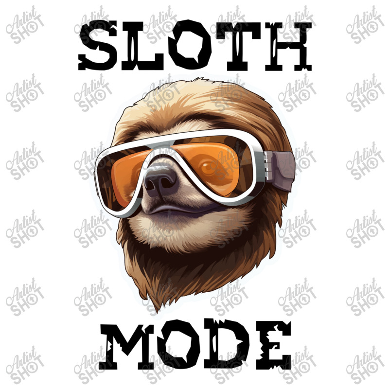 Sloth Wearing Ski Goggles - Sloth Mode Men's Long Sleeve Pajama Set by velvetroom | Artistshot