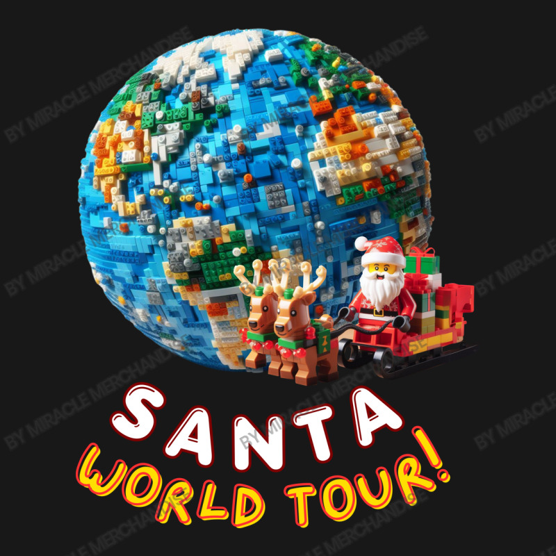 Santa World Tour Flannel Shirt | Artistshot