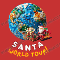 Santa World Tour V-neck Tee | Artistshot