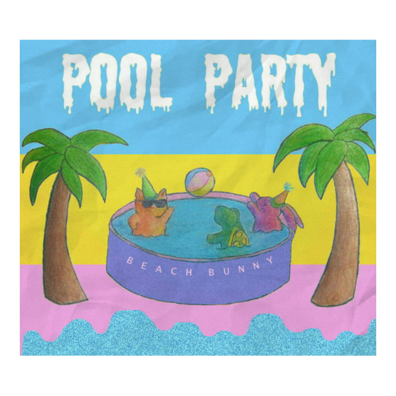 Beach Bunny Pool Party Debie Paper Bag - 10 X 5 X 13 | Artistshot