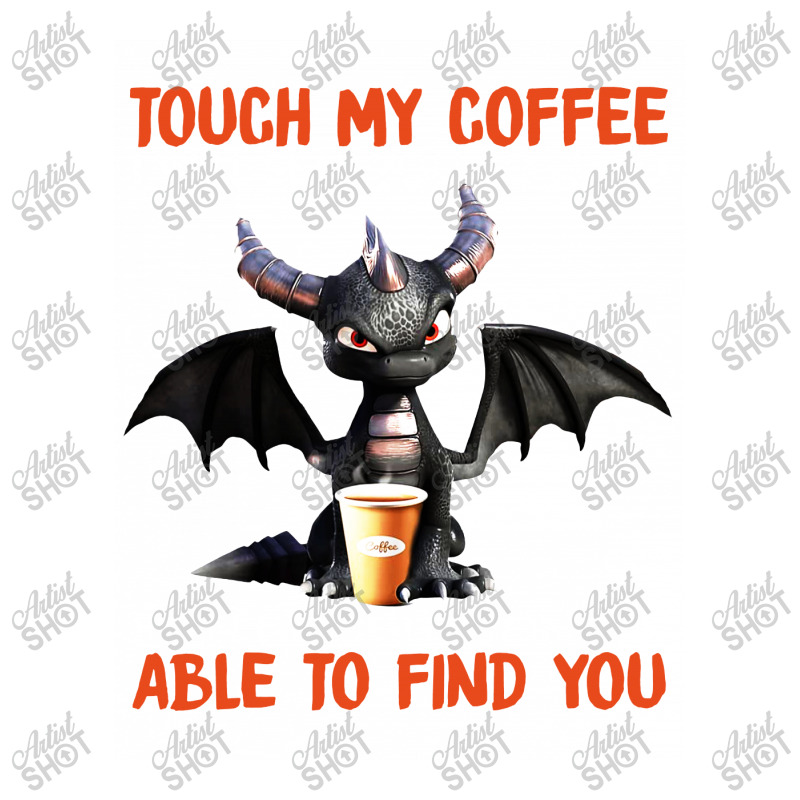 Touch My Coffee I Will Slap Double Wine Paper Bag - 6 1/2 X 3 1/2 X 12 3/8 | Artistshot