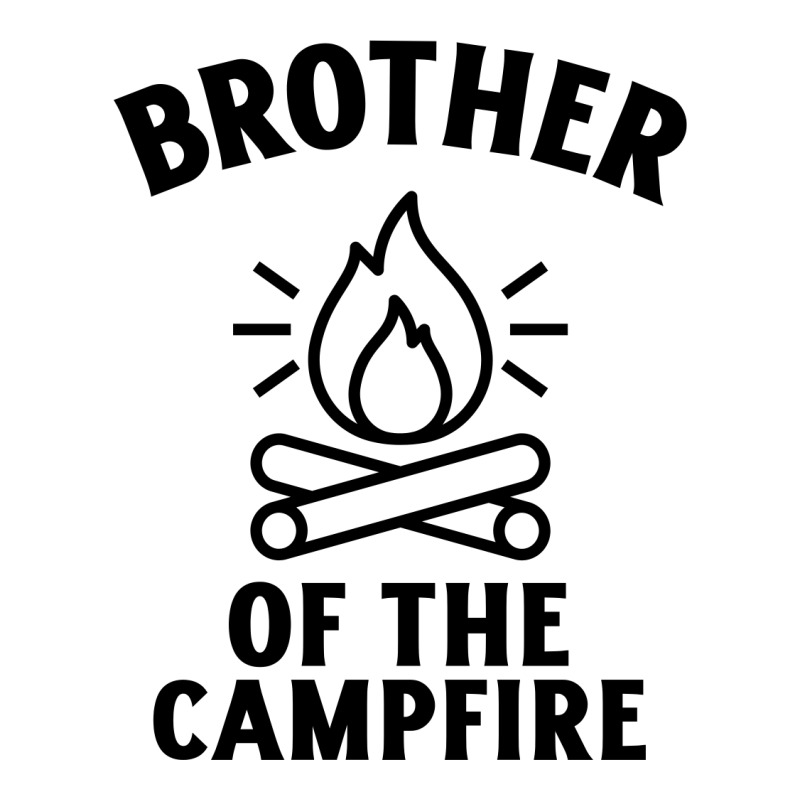 Brother Of The Campfire Funny Camping Quote Double Wine Paper Bag - 6 1/2 X 3 1/2 X 12 3/8 | Artistshot