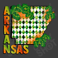 Arkansas Map St Patricks Day Men's Polo Shirt | Artistshot