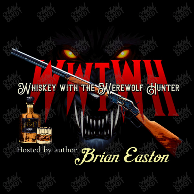 Whiskey With The Werewolf Hunter, Design 2   Werewolf Hunter Long Sleeve Shirts | Artistshot