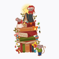 Christmas And Books T-shirt | Artistshot