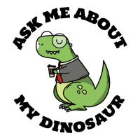 Ask Me About My Dinosaur Mart Paper Bag -13 X 7 X 17 | Artistshot