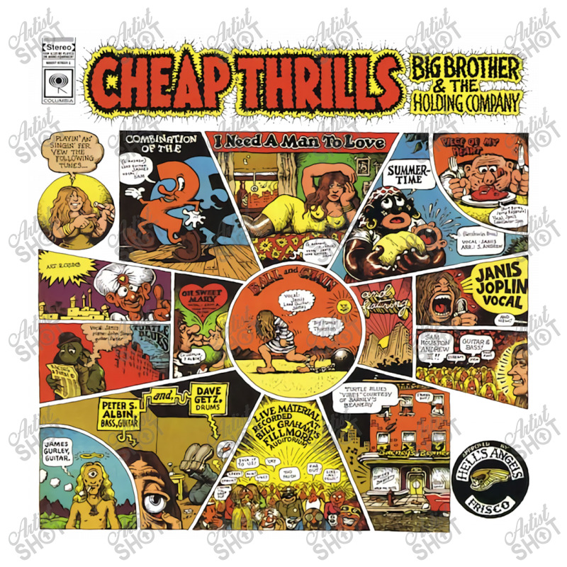 Album Albig Brother & The Holding Company Cheap Thrills Mart Paper Bag -13 X 7 X 17 | Artistshot