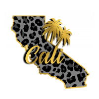 California Map Gold Take Out Paper Bag - 14 X 10 X 15 1/2 | Artistshot