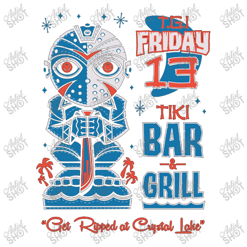 Friday 13 Tiki Bar Cub Paper Bag - 8 X 4 1/2 X 10 1/4 | Artistshot