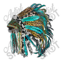 Indian Feather Headdress With Western  Patterns Debie Paper Bag - 10 X 5 X 13 | Artistshot