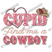 Cupid Find Me A Cowboy Sublimation Cub Paper Bag - 8 X 4 1/2 X 10 1/4 | Artistshot