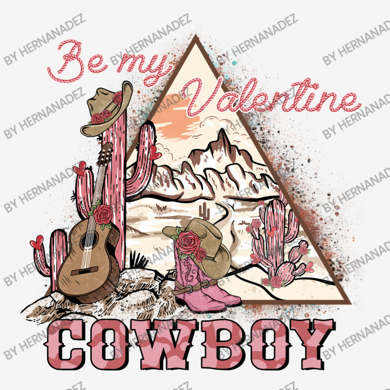 Be My Valentine Cowboy Sublimation Adjustable Cap | Artistshot