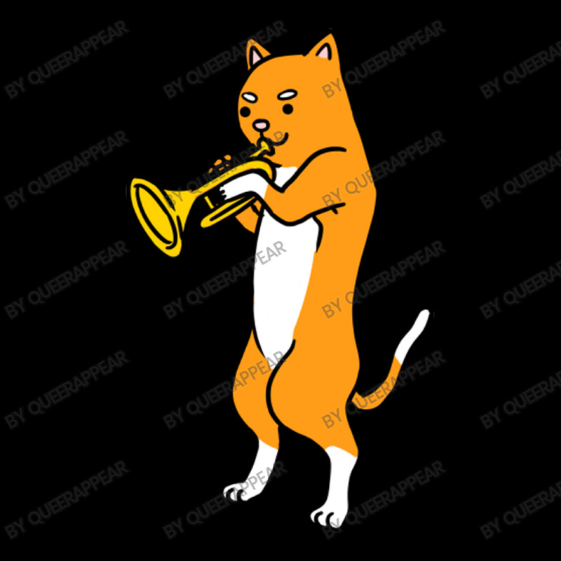 Cat Playing Trumpet For Cat Lover Toddler Sweatshirt | Artistshot