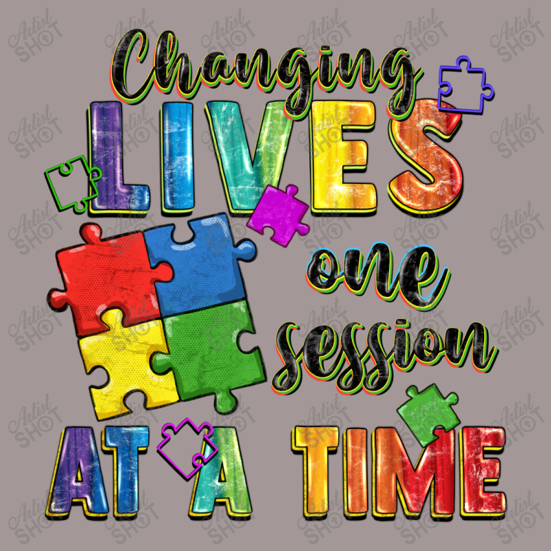 Changing Lives One Session At A Time Vintage Hoodie by FaDigitalArtStudio | Artistshot