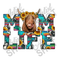 Mom Life Highland Cow Cub Paper Bag - 8 X 4 1/2 X 10 1/4 | Artistshot