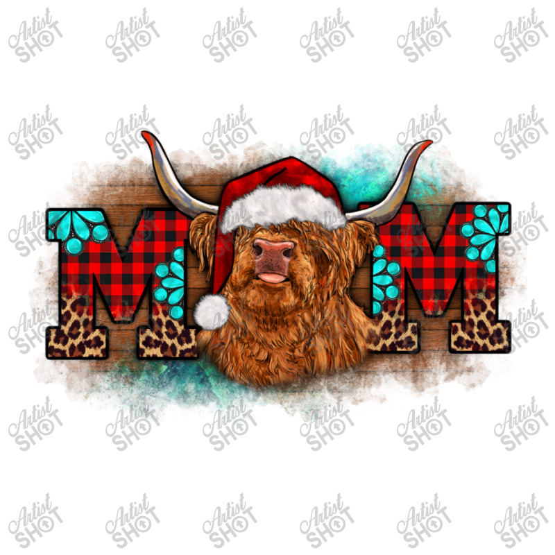 Christmas Mom Highland Cow Cub Paper Bag - 8 X 4 1/2 X 10 1/4 | Artistshot