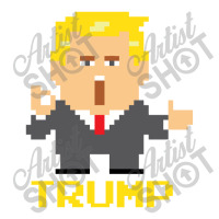 President Trump Pixel Character Cub Paper Bag - 8 X 4 1/2 X 10 1/4 | Artistshot