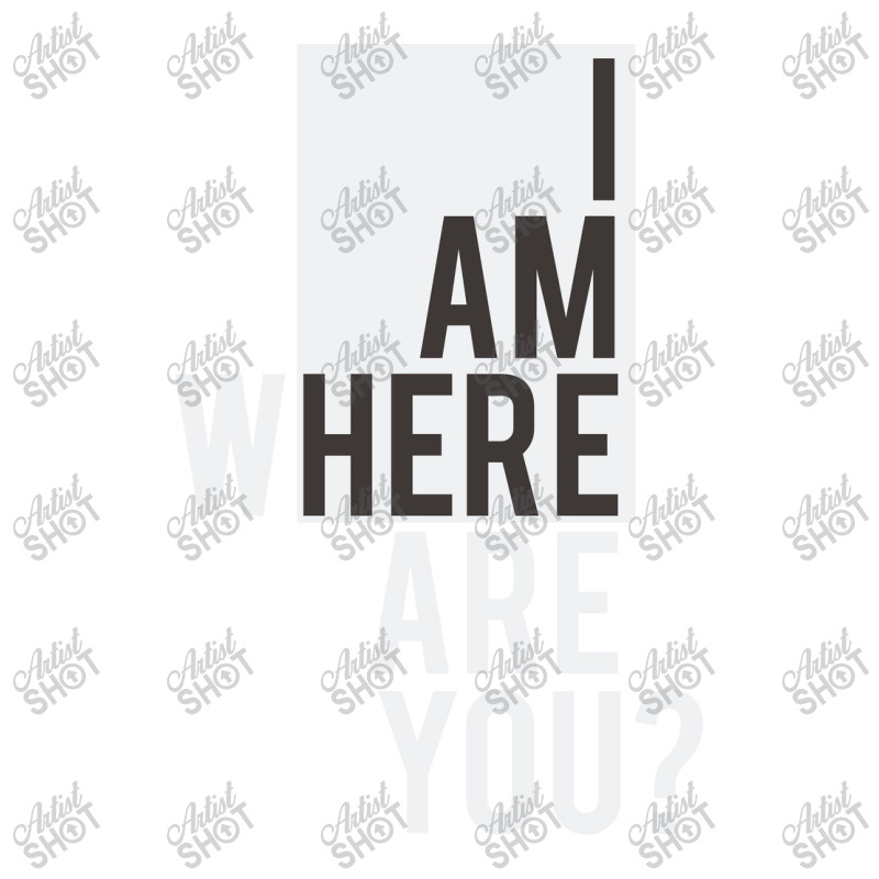 I Am  Where Are You Debie Paper Bag - 10 X 5 X 13 | Artistshot