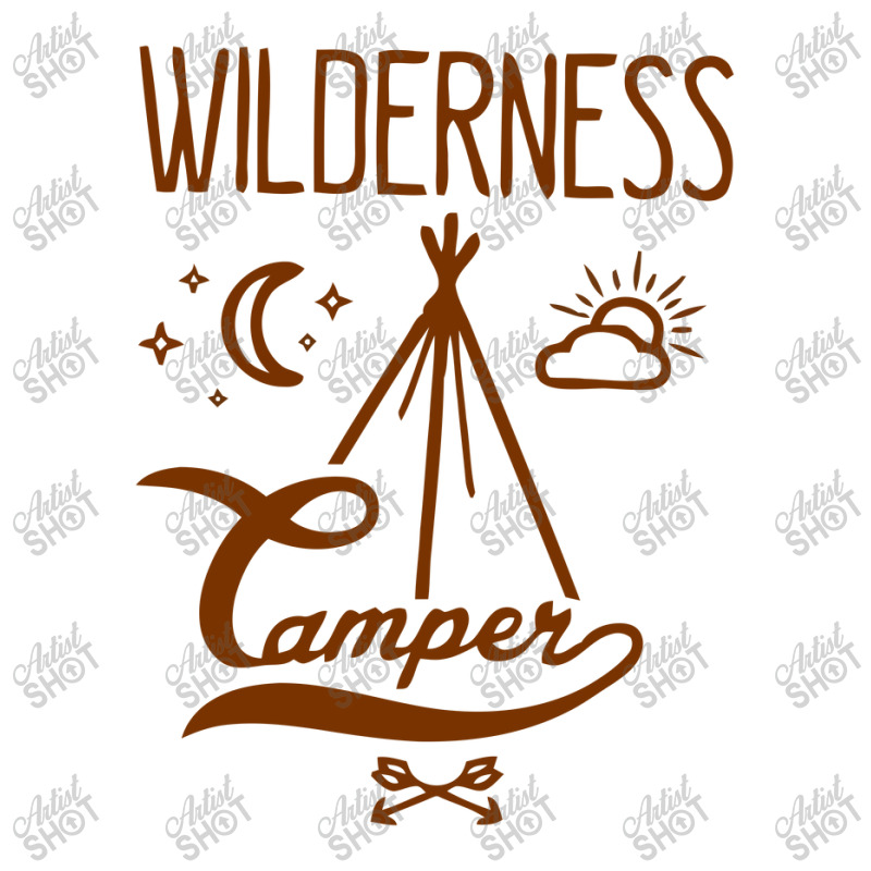 Wilderness Camper Double Wine Paper Bag - 6 1/2 X 3 1/2 X 12 3/8 | Artistshot