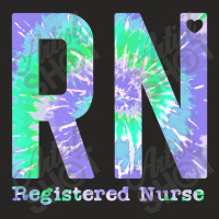 Rn Registered Nurse Life Purple Tie Dye Ladies Fitted T-shirt | Artistshot