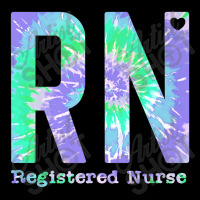 Rn Registered Nurse Life Purple Tie Dye Maternity Scoop Neck T-shirt | Artistshot