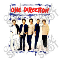 Spray Paint Blue 1 Direction Star Paper Bag - 13 X 7 X 13 | Artistshot