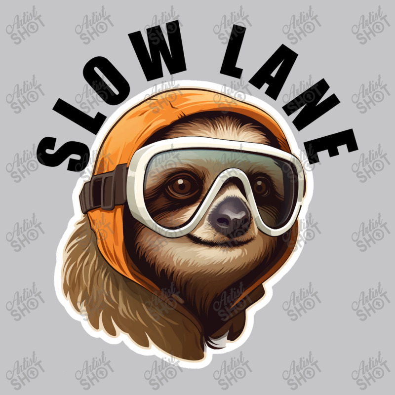 Sloth Wearing Ski Goggles - Slow Lane Baby Bodysuit by velvetroom | Artistshot