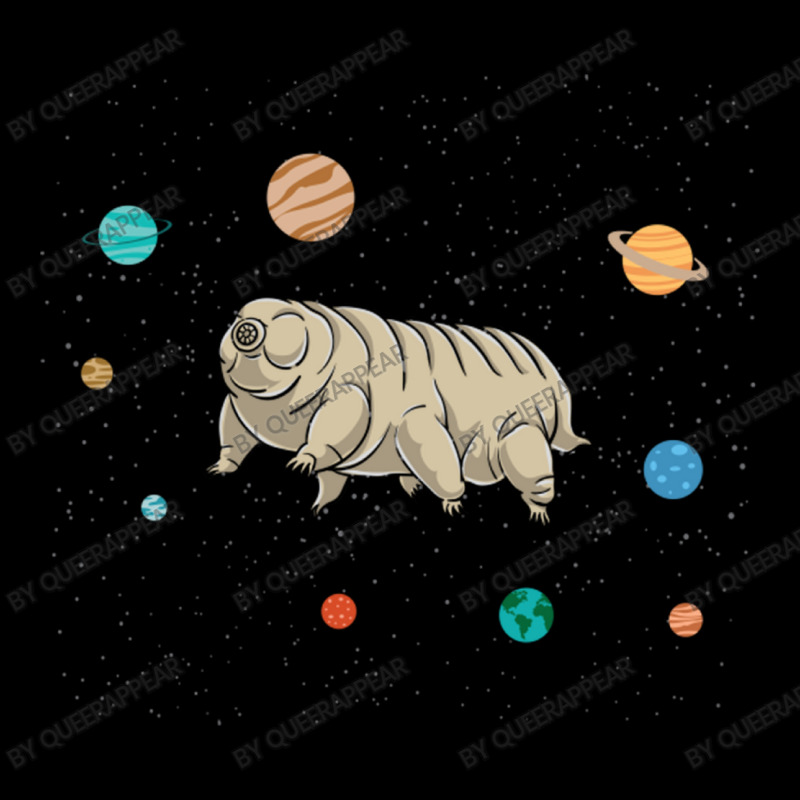 Tardigrade In Space For Tardigrade Lover Posters A Cropped Hoodie by queerappear | Artistshot