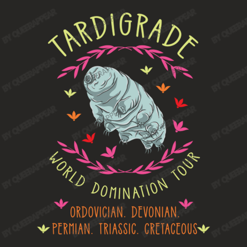 Tardigrade World Domination Tour For Tardigrade Lo Ladies Fitted T-Shirt by queerappear | Artistshot