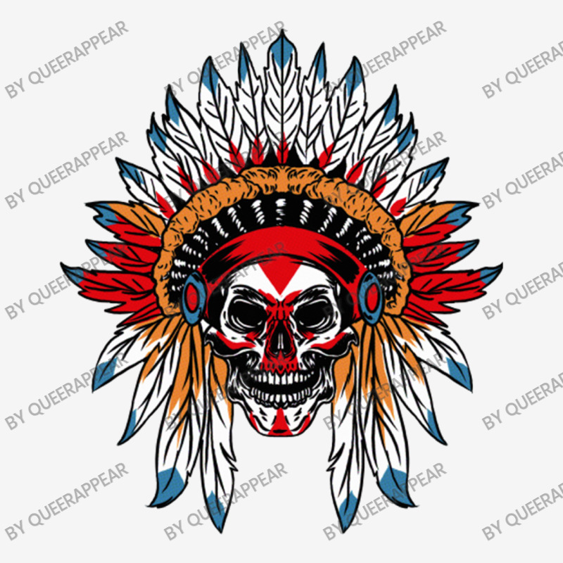 Skull Native American Chief For Native American Adjustable Cap by queerappear | Artistshot