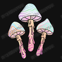 Pastel Goth Dripping Mushrooms For Pastel Goth Metal Print Square | Artistshot