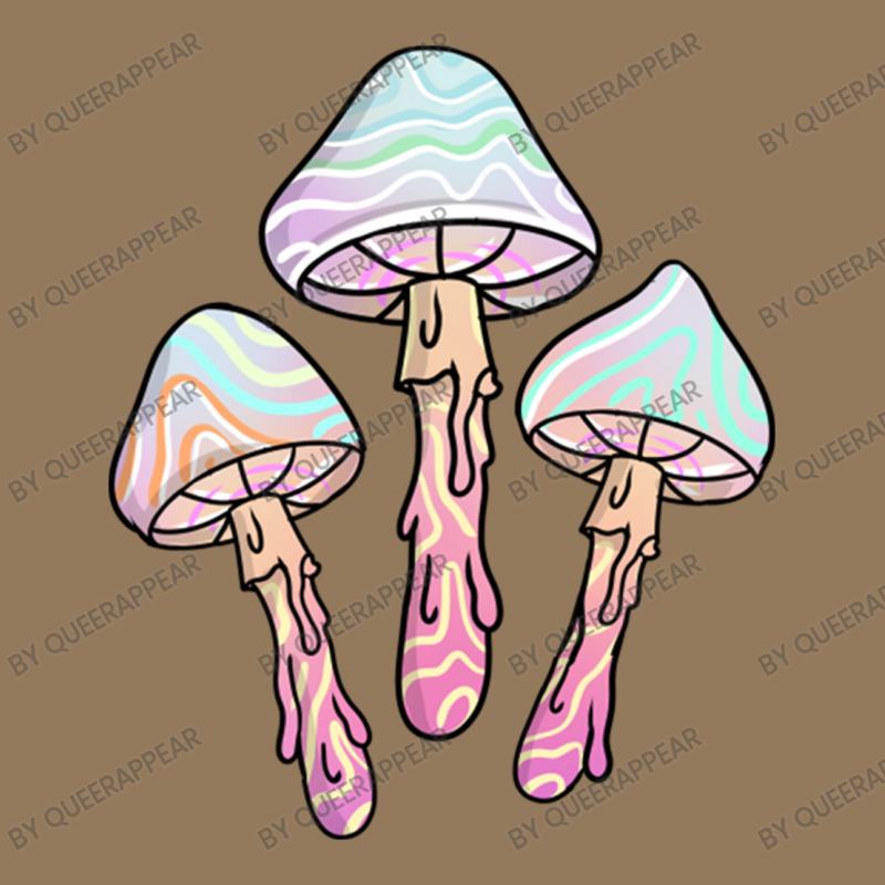 Pastel Goth Dripping Mushrooms For Pastel Goth Square Leatherette Patch | Artistshot