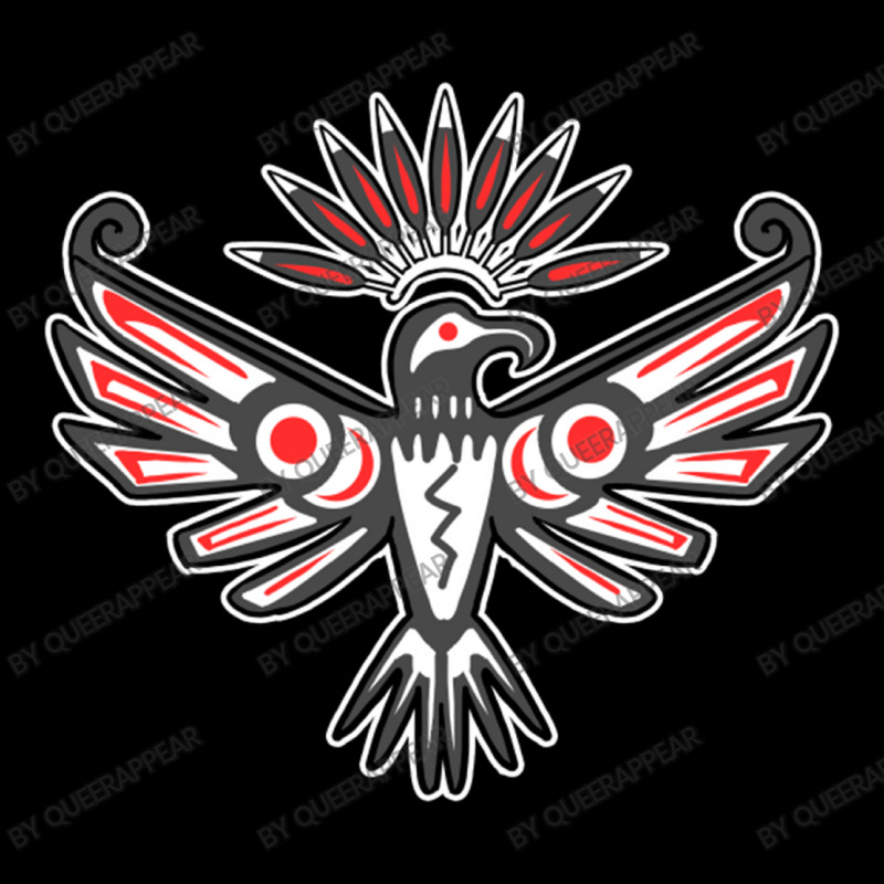 Native American Thunderbird For Tribal Art Lover Women's V-Neck T-Shirt by queerappear | Artistshot