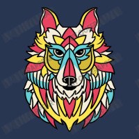 Native American Wolf Head For Tribal Art Lover Men Denim Jacket | Artistshot